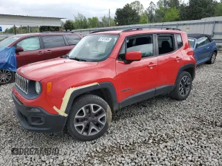 2015 Jeep Renegade Latitude with VIN ZACCJBBT0FPC34042, listed as a Copart auction lot 51451855 with 168,617 mi miles and Salvage Title. Bid and sale history available at carsss.com. Image 1.