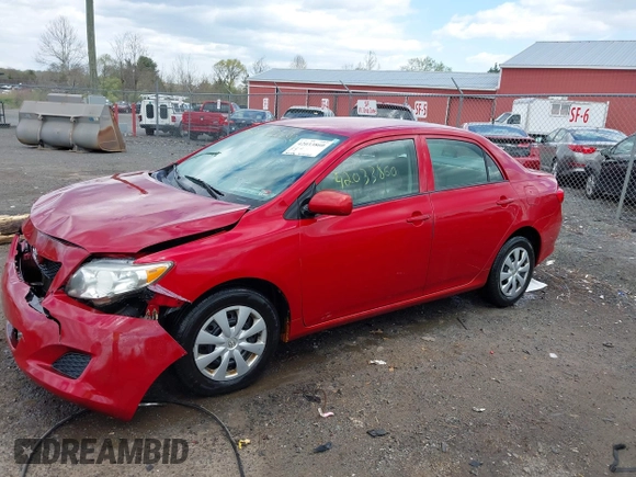 2009 Toyota Corolla with VIN 2T1BU40E09C170961, listed as a IAAI auction lot 42033860 with 192,899 mi miles and . Bid and sale history available at DreamBid. Image 17.