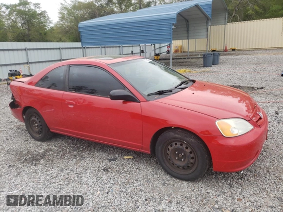 2003 Honda Civic EX with VIN 1HGEM22933L031992, listed as a Copart auction lot 51784275 with 228,300 mi miles and Salvage Title. Bid and sale history available at DreamBid. Image 4.