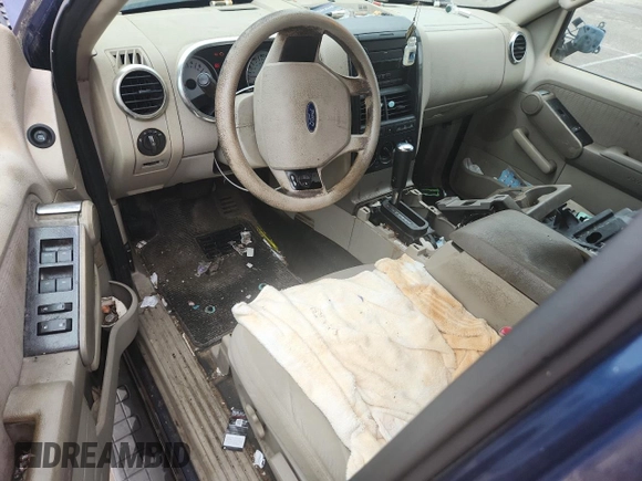 2007 Ford Explorer Sport Trac XLT with VIN 1FMEU51K27UA64546, listed as a Copart auction lot 59719865 with 183,192 mi miles and Salvage title. Bid and sale history available at DreamBid. Image 8.