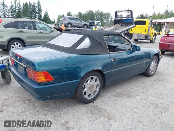 1994 Mercedes-Benz SL 5.0L with VIN WDBFA67E0RF096376, listed as a IAAI auction lot 42603659 with 78,214 mi miles and . Bid and sale history available at DreamBid. Image 4.