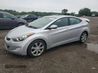 2012 Hyundai Elantra Limited with VIN KMHDH4AE3CU316626, listed as a Copart auction lot 61367125 with 110,269 mi miles and Salvage title. Bid and sale history available at DreamBid. Image 1.