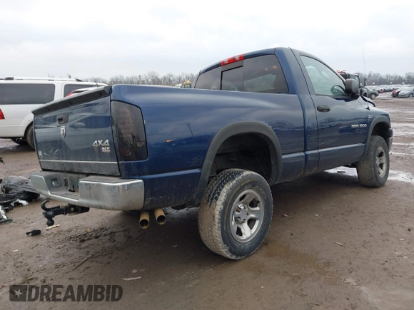 2006 Dodge 1500 SLT with VIN 1D7HU16206J155131, listed as a IAAI auction lot 41548125 with 213,690 mi miles and . Bid and sale history available at DreamBid. Image 4.