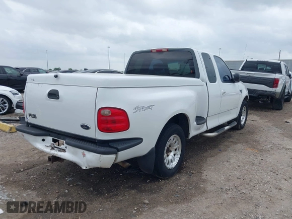 2001 Ford F-150 XL with VIN 2FTRX07L21CA73710, listed as a IAAI auction lot 41934098 with 1 mi miles. Bid and sale history available at carsss.com. Image 4.
