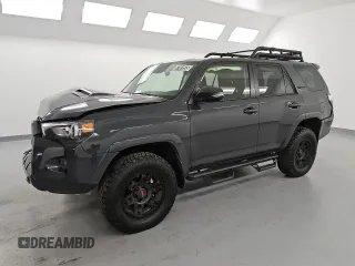 2024 Toyota 4Runner TRD Pro with VIN JTELU5JR8R6285922, listed as a Copart auction lot 57101555 with 18,172 mi miles and Clean title. Bid and sale history available at DreamBid. Image 1.