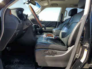 2017 Infiniti QX80 with VIN JN8AZ2NEXH9159646, listed as a Copart auction lot 74235294 with 50,650 mi miles and Salvage Title. Bid and sale history available at carsss.com. Image 7.