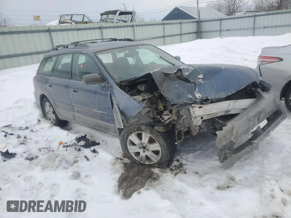 2005 Subaru Legacy Outback z VIN 4S4BP61C057316427, wystawiony jako Copart lot #46159615 z przebiegiem 108 665 mil mil oraz Szkody całkowita. Historia ofert i sprzedaży dostępna na DreamBid. Obrazek 4.