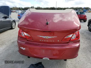 2008 Chrysler Sebring Limited with VIN 1C3LC65M58N179433, listed as a Copart auction lot 77661614 with 0 mi miles and Non Repairable. Bid and sale history available at carsss.com. Image 6.