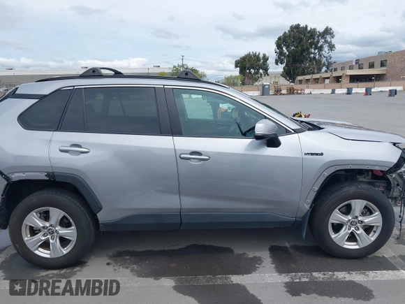 2021 Toyota RAV4 Hybrid XLE with VIN 4T3RWRFV8MU014145, listed as a IAAI auction lot 41969498 with 49,723 mi miles. Bid and sale history available at carsss.com. Image 14.