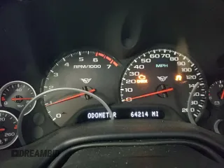 2002 Chevrolet Corvette with VIN 1G1YY22G825115140, listed as a Copart auction lot 79898774 with 64,214 mi miles and Salvage Title. Bid and sale history available at carsss.com. Image 9.