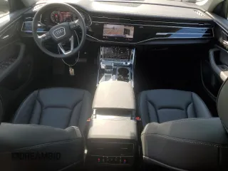 2023 Audi Q8 Premium Plus with VIN WA1BVBF1XPD032408, listed as a Copart auction lot 55977695 with 19,596 mi miles and Salvage title. Bid and sale history available at DreamBid. Image 8.