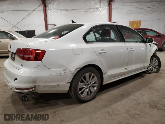 2015 Volkswagen Jetta SE с VIN 3VWD17AJ7FM412336, выставлен на аукционе Copart как лот 47987155 с пробегом 53 564 миль миль и Списание • Salvage title. История ставок и продаж доступна на DreamBid. Изображение 3.