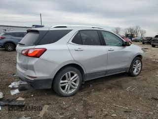 2019 Chevrolet Equinox Premier with VIN 2GNAXYEXXK6222972, listed as a Copart auction lot 43965575 with 51,249 mi miles and Salvage title. Bid and sale history available at DreamBid. Image 3.