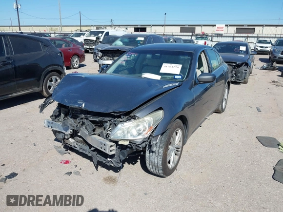 2012 Infiniti G25 Sedan Journey with VIN JN1DV6AP1CM810786, listed as a IAAI auction lot 41764178 with 1 mi miles. Bid and sale history available at carsss.com. Image 16.