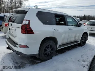 2021 Lexus GX with VIN JTJGM7BX6M5266344, listed as a Copart auction lot 46921595 with 52,522 mi miles and Clean Title. Bid and sale history available at carsss.com. Image 3.