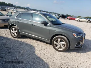 2019 Audi Q3 with VIN WA1BEDF33K1085331, listed as a Copart auction lot 64170625 with 70,209 mi miles and Salvage title. Bid and sale history available at DreamBid. Image 4.