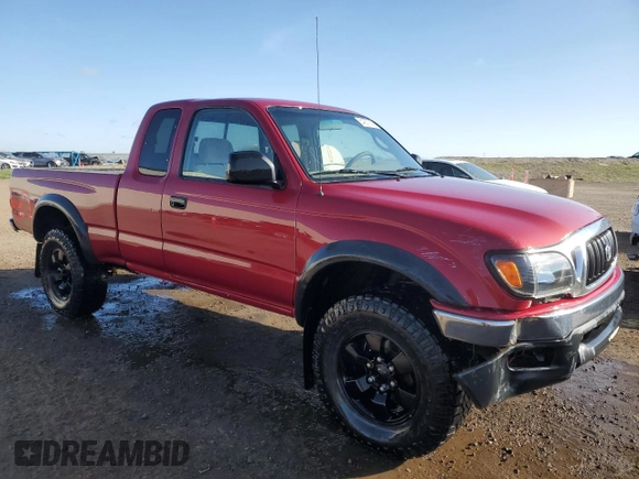 2003 Toyota Tacoma with VIN 5TEWN72N33Z229578, listed as a Copart auction lot 54907355 with 199,199 mi miles and Salvage Title. Bid and sale history available at carsss.com. Image 4.