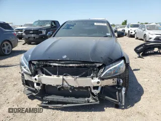 2017 Mercedes-Benz C 63 AMG with VIN 55SWF8GB6HU232905, listed as a Copart auction lot 52523195 with 78,396 mi miles and Salvage title. Bid and sale history available at DreamBid. Image 5.