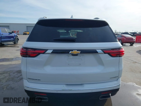 2023 Chevrolet Traverse Premier with VIN 1GNERKKW7PJ276518, listed as a IAAI auction lot 41860600 with 25,529 mi miles and . Bid and sale history available at DreamBid. Image 16.