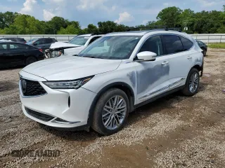 2022 Acura MDX Advance z VIN 5J8YE1H84NL041369, wystawiony jako Copart lot #60260955 z przebiegiem 35 653 mil mil oraz Szkoda całkowita • Salvage title. Historia ofert i sprzedaży dostępna na DreamBid. Obrazek 1.