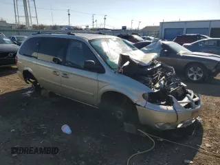 2005 Dodge Caravan SXT with VIN 2D4GP44L55R269181, listed as a Copart auction lot 52686155 with Not Provided miles and Salvage Title. Bid and sale history available at DreamBid. Image 4.