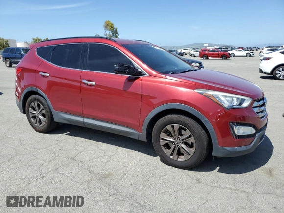 2014 Hyundai Santa Fe Sport with VIN 5XYZU3LB8EG218845, listed as a Copart auction lot 54271205 with 138,100 mi miles and Clean Title. Bid and sale history available at carsss.com. Image 4.