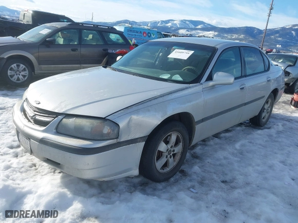 2004 Chevrolet Impala with VIN 2G1WF52E249107974, listed as a IAAI auction lot 41609716 with 259,511 mi miles. Bid and sale history available at carsss.com. Image 2.