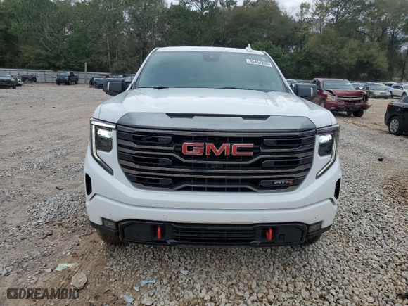 2024 GMC Sierra 1500 AT4 with VIN 1GTUUEE89RZ171162, listed as a Copart auction lot 45457235 with 23,425 mi miles and Salvage Title. Bid and sale history available at carsss.com. Image 5.