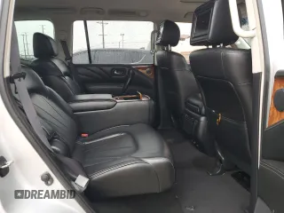2017 Infiniti QX80 with VIN JN8AZ2NE4H9160839, listed as a Copart auction lot 46557435 with 99,346 mi miles and Salvage Title. Bid and sale history available at carsss.com. Image 11.