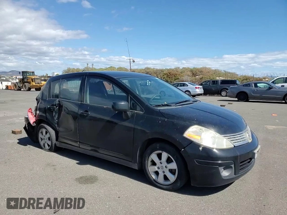 2009 Nissan Versa 1.8 SL with VIN 3N1BC13E49L407318, listed as a Copart auction lot 42192365 with 158,993 mi miles and Salvage Title. Bid and sale history available at carsss.com. Image 10.