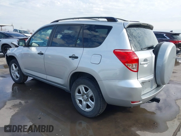 2007 Toyota RAV4 with VIN JTMZK33V876006923, listed as a IAAI auction lot 41406204 with 121,425 mi miles. Bid and sale history available at carsss.com. Image 3.