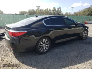 2017 Kia K900 Premium with VIN KNALT4D39H6035528, listed as a Copart auction lot 78782624 with 89,590 mi miles and Salvage Title. Bid and sale history available at carsss.com. Image 3.