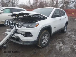 2022 Jeep Compass Sport с VIN 3C4NJDAB8NT106765, выставлен на аукционе IAAI как лот 41669570 с пробегом 74 550 миль миль и . История ставок и продаж доступна на DreamBid. Изображение 17.