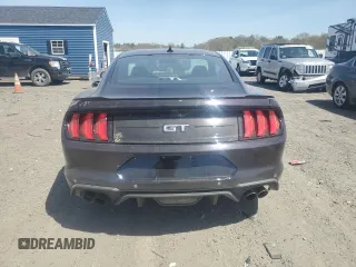 2022 Ford Mustang GT with VIN 1FA6P8CF8N5137837, listed as a Copart auction lot 54605985 with 3,270 mi miles and Salvage title. Bid and sale history available at DreamBid. Image 6.
