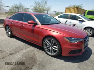 2012 Audi A6 Prestige with VIN WAUHGAFC0CN129527, listed as a Copart auction lot 61984595 with 264,974 mi miles and Salvage title. Bid and sale history available at DreamBid. Image 4.