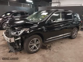 2019 Infiniti QX60 PURE with VIN 5N1DL0MM6KC519962, listed as a IAAI auction lot 41928195 with 89,900 mi miles. Bid and sale history available at carsss.com. Image 18.