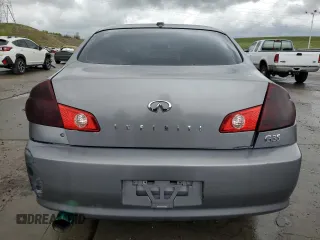 2005 Infiniti G35 z VIN JNKCV51E35M200410, wystawiony jako Copart lot #55945375 z przebiegiem 142 660 mil mil oraz Szkody całkowita. Historia ofert i sprzedaży dostępna na DreamBid. Obrazek 6.