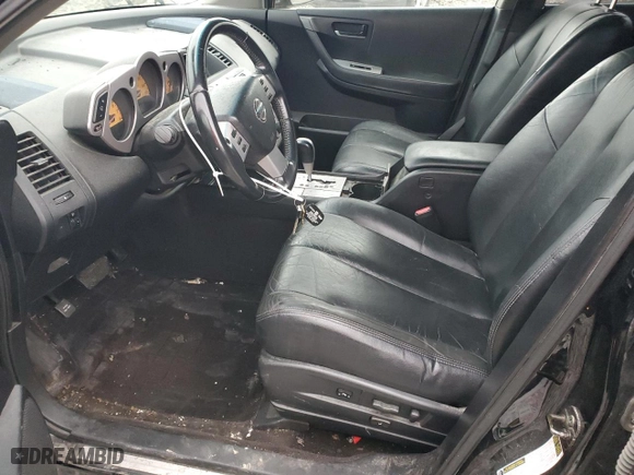 2005 Nissan Murano S with VIN JN8AZ08W25W429099, listed as a Copart auction lot 77667764 with 247,452 mi miles and Salvage Title. Bid and sale history available at carsss.com. Image 7.
