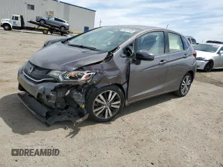 2017 Honda Fit EX-L with VIN JHMGK5H88HS018776, listed as a Copart auction lot 50621185 with 25,382 mi miles and Salvage Title. Bid and sale history available at DreamBid. Image 1.