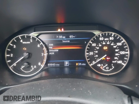2019 Nissan Altima S with VIN 1N4BL4BV7KC240797, listed as a IAAI auction lot 41759210 with 89,840 mi miles and . Bid and sale history available at DreamBid. Image 7.