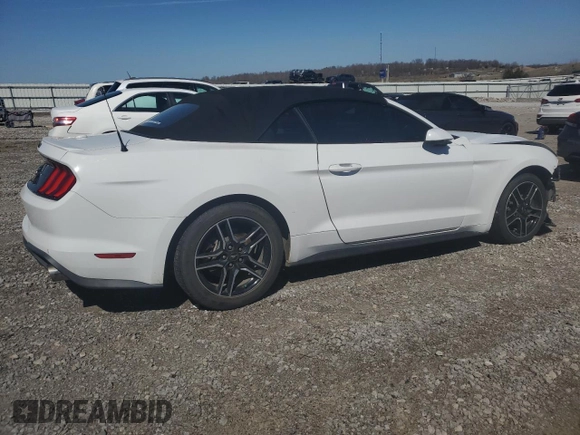 2018 Ford Mustang EcoBoost Premium with VIN 1FATP8UH5J5139168, listed as a Copart auction lot 49333815 with 92,516 mi miles and Salvage Title. Bid and sale history available at carsss.com. Image 3.