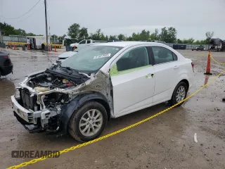 2018 Chevrolet Sonic LT with VIN 1G1JD5SHXJ4127138, listed as a Copart auction lot 61927935 with 122,275 mi miles and Salvage title. Bid and sale history available at DreamBid. Image 1.