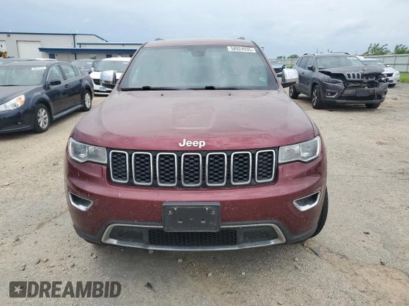 2020 Jeep Grand Cherokee Limited with VIN 1C4RJFBG1LC346594, listed as a Copart auction lot 58924935 with 103,069 mi miles and Salvage title. Bid and sale history available at DreamBid. Image 5.