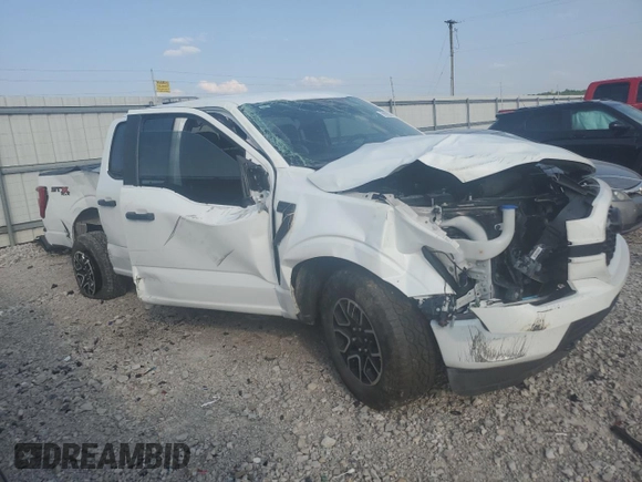 2023 Ford F-150 XL with VIN 1FTFW1E54PFB48680, listed as a Copart auction lot 59205375 with Not provided miles and Salvage title. Bid and sale history available at DreamBid. Image 4.