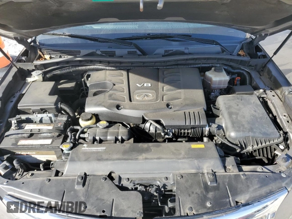 2011 Infiniti QX56 7-passenger with VIN JN8AZ2NE2B9000479, listed as a Copart auction lot 49492035 with 152,852 mi miles and Salvage Title. Bid and sale history available at carsss.com. Image 13.