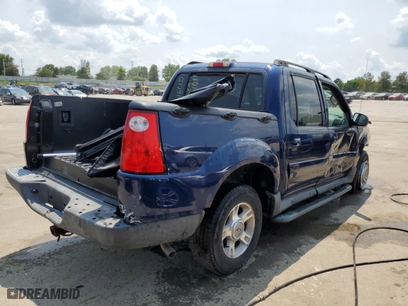 2004 Ford Explorer Sport Trac XLS with VIN 1FMZU67K54UB69155, listed as a Copart auction lot 63717724 with 121,417 mi miles and Salvage Title. Bid and sale history available at carsss.com. Image 3.
