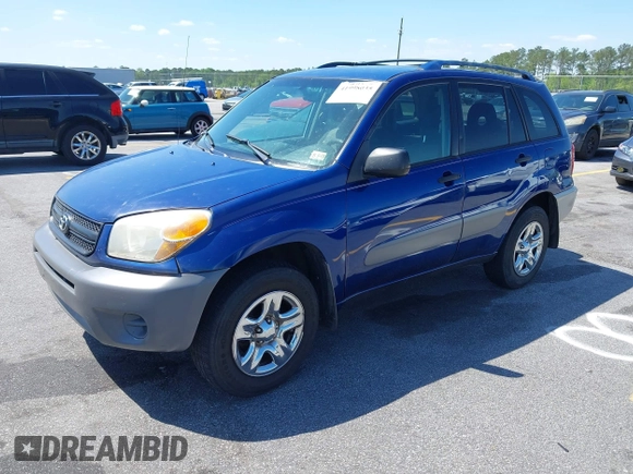 2005 Toyota RAV4 with VIN JTEHD20V950049053, listed as a IAAI auction lot 41998035 with 197,193 mi miles. Bid and sale history available at carsss.com. Image 2.