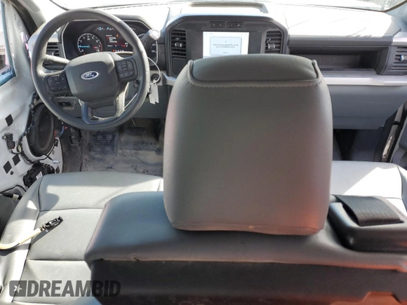 2022 Ford F-150 XL with VIN 1FTEX1EB4NKE56418, listed as a Copart auction lot 46791285 with 36,764 mi miles and Salvage title. Bid and sale history available at DreamBid. Image 8.