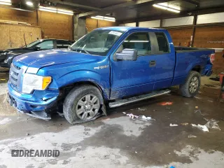 2012 Ford F-150 XL with VIN 1FTFX1EF0CFC17932, listed as a Copart auction lot 63834535 with 93,119 mi miles and Salvage title. Bid and sale history available at DreamBid. Image 1.