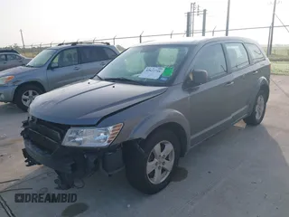 2013 Dodge Journey American Value with VIN 3C4PDCAB8DT586363, listed as a IAAI auction lot 42622716 with 385,195 mi miles and . Bid and sale history available at DreamBid. Image 2.